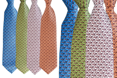 kontrast ties s